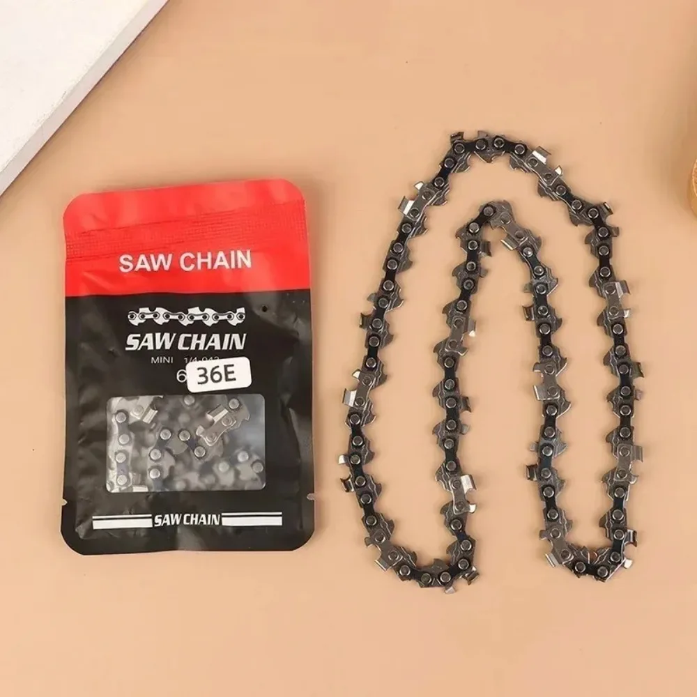 Metal Chainsaw Chain Replacement 4/6/8/12/14/16 Inch Electric Saw Blade for Wood Cutting Power Tool Accessories
