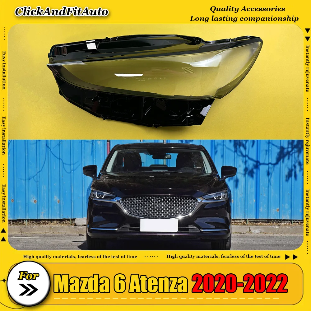 

Headlamp Lamp Cover Headlight Shell Transparent Lens Plexiglass Replace The Lampshade For Mazda 6 Atenza 2020-2022
