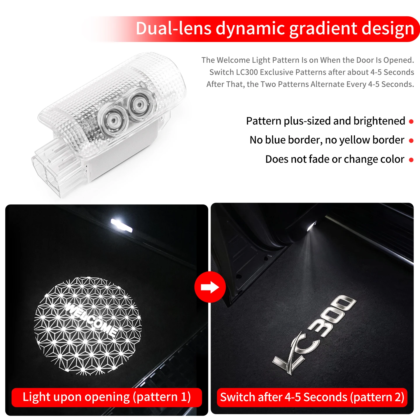 ไฟส่องประตูแบบสองสี LED สำหรับ - Outdoor Furniture Glider บทวิจารณ์และราคา