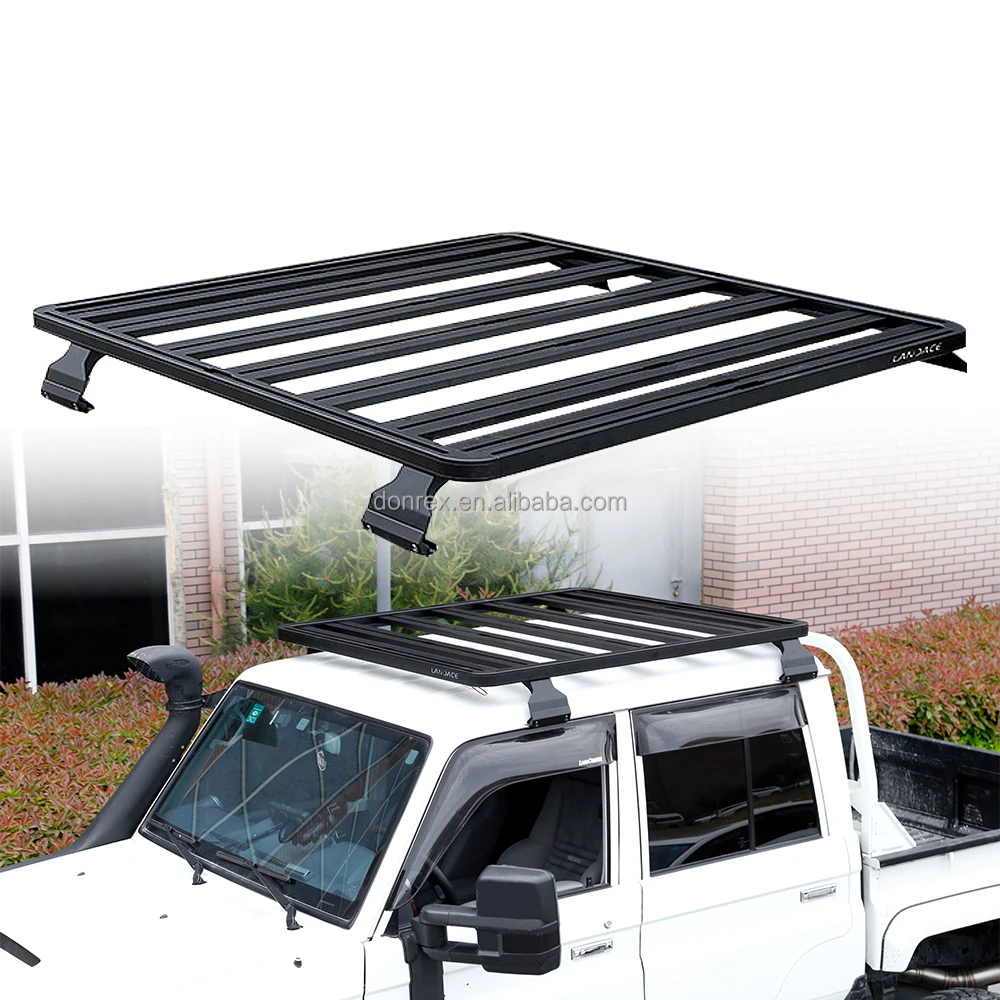 

Car Roof Racks 4 RunnerlCar Universal Roof Rail Rack 4x4 Basket for LC79 Roof Rack