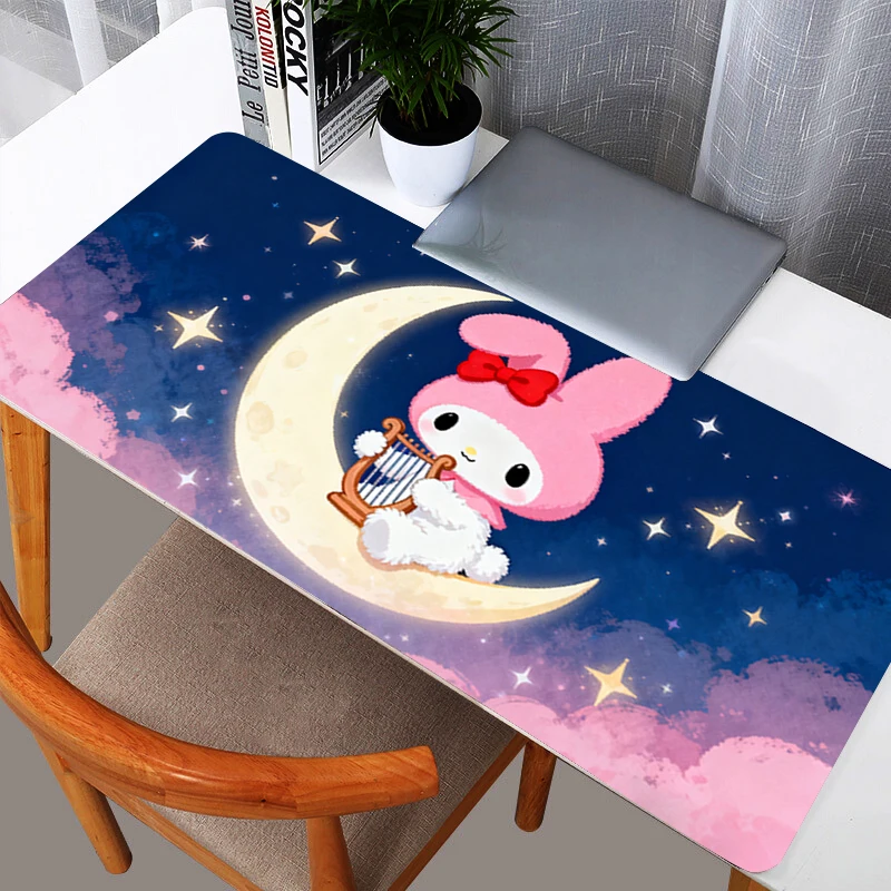 My Melody Mouse Pad Gaming Accessories PC durable Gamer alfombrilla xxl Computer Desk Mat Laptop Varmilo Keyboard Mousepad