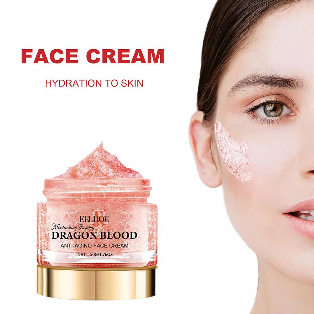 كريم دم التنين تجديد الوجه ترطيب حمض الهيالورونيك إصلاح كريم السلس المغذي الجمال صحي العناية بالبشرة