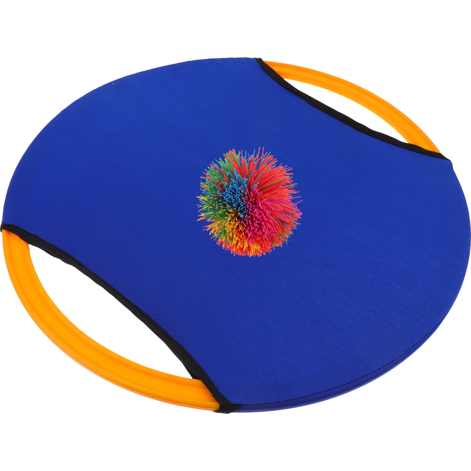 1Pcs Flying Disc Paddle Ball Set Blue Trampoline Game Toss Catch Competition Outdoor Fun Trampoline Paddle Ball