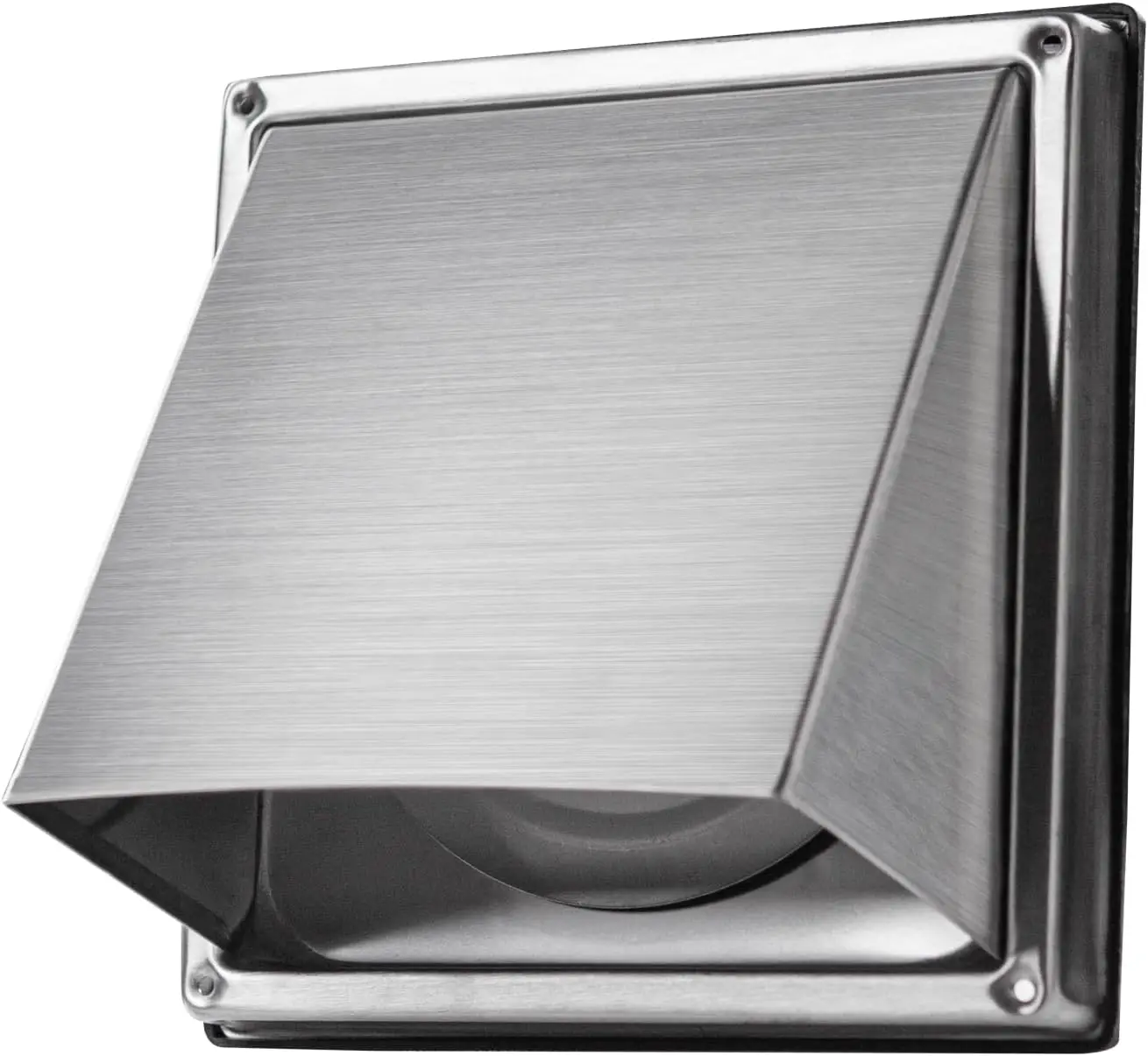 

6-Inch Dryer Vent Cover for Outdoor House Exhaust, Durable Wall Vent Outside