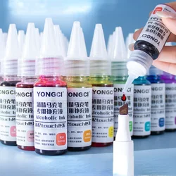 20ML Mark Pen Universal Ink Replenishment Liquid Multi-color Optional Oily Portable Design Brush Special Filling Liquid