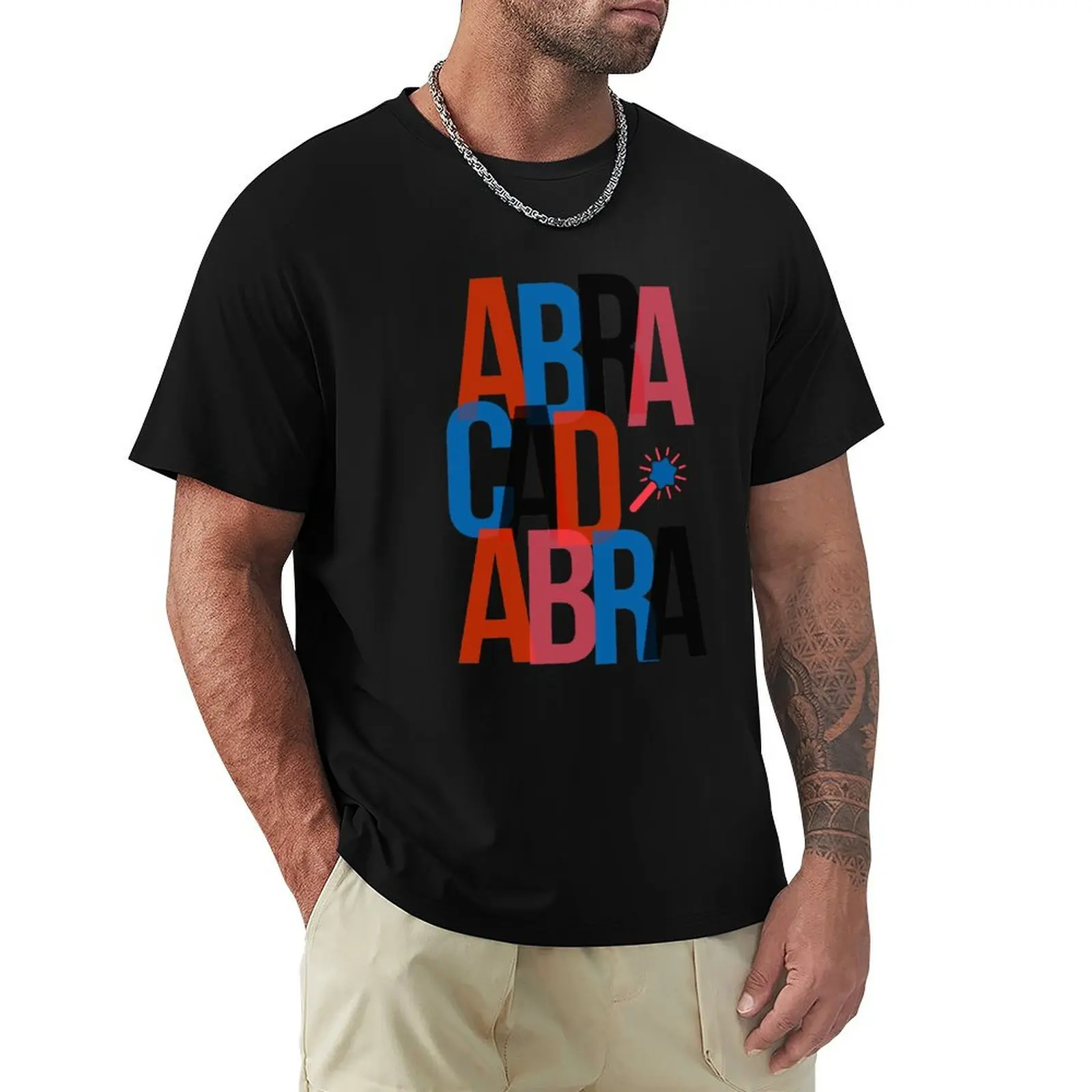 AbracadabraMagic Magician T-Shirt cotton t shirt pack T-Shirt