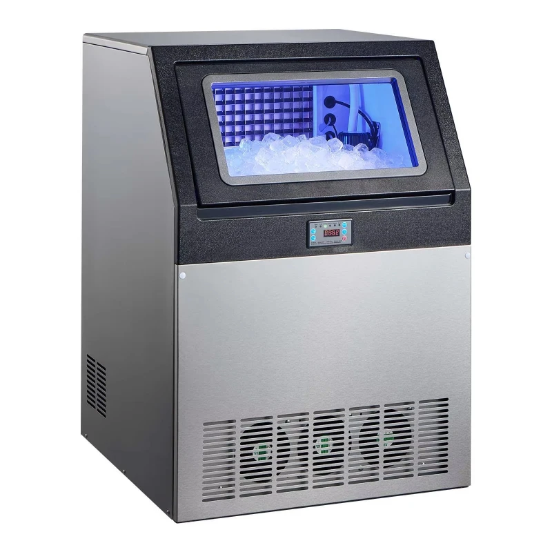 Commercial ice makers made of stainless steel, built-in, freestand, and under-counter