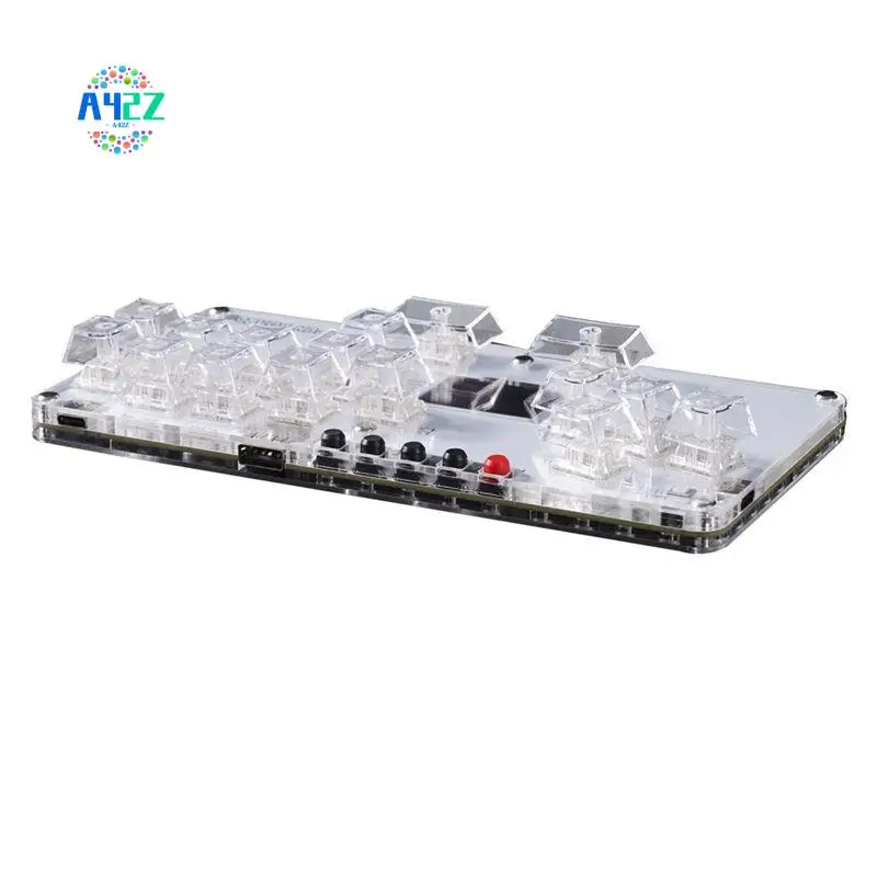 

A42Z-Mustfun Controller Mini Leverless Arcade Stick Controller For PC/PS3/PS4/Switch And Fightstick Arcade Games