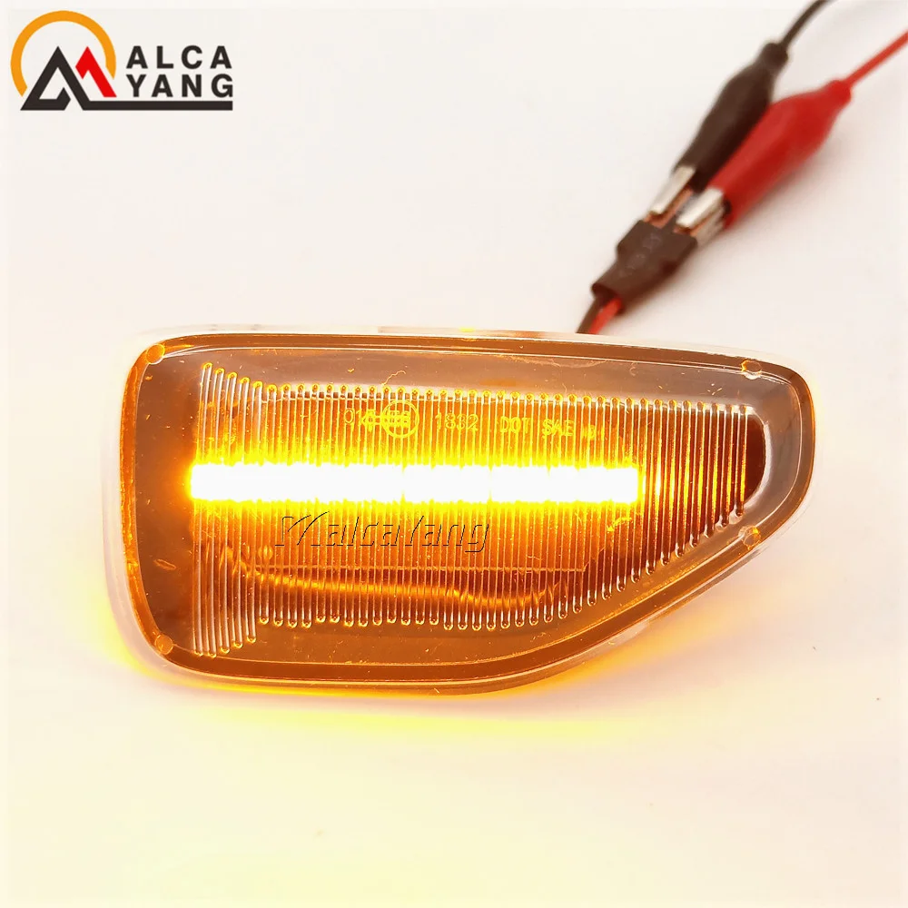 2 Stück LED Dynamische Seitenmarkierungsleuchten Pfeil-Blinker für Dacia Logan 2 Sandero 2 Duster 2 Renault Stepway – Detail 10