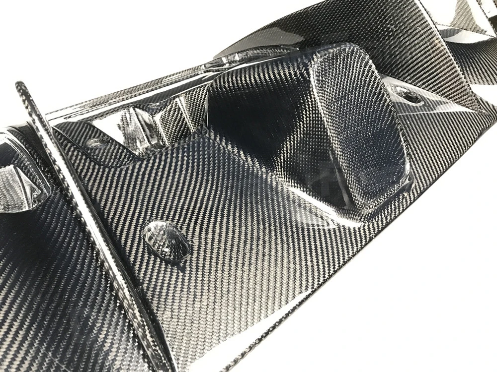 

JCYECF сухой задний бампер из углеродного волокна, диффузор, спойлер для Ferrari 488 2015-2018 FRP, Стайлинг автомобиля