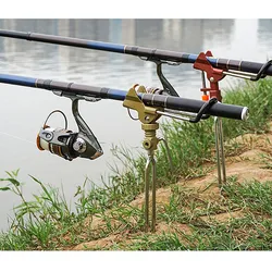 Portacañas torreta aluminio universal para pesca de mar