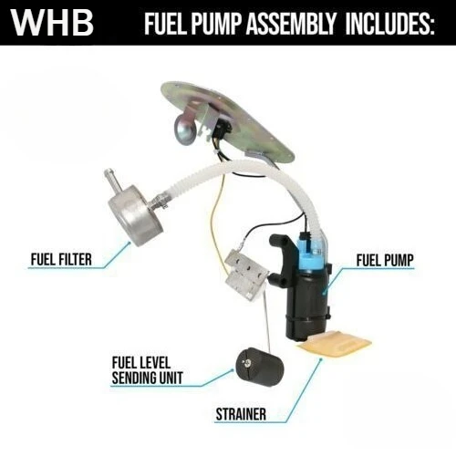 For Harley-Davidson 2000-2001 Touring CVO 61342-00A WHB EFI Motocycle Fuel Pump Assembly Fuel Pump Module gasoil pump