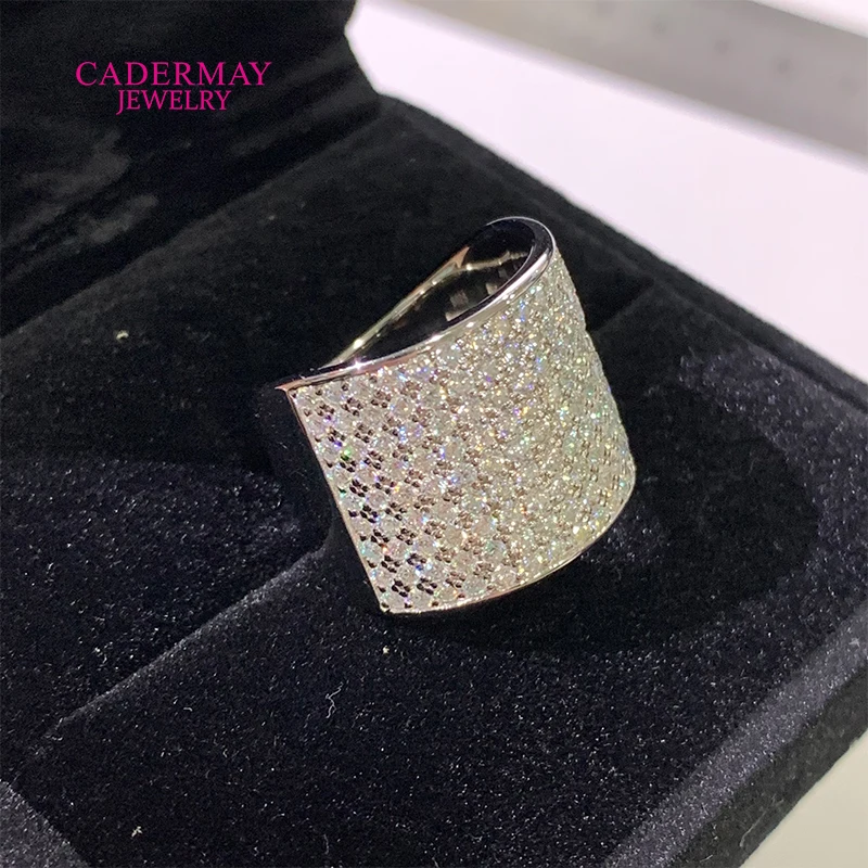 Hip-Hop-Schmuck Runder Moissan – Moissanite Ring Bewertung und Preis