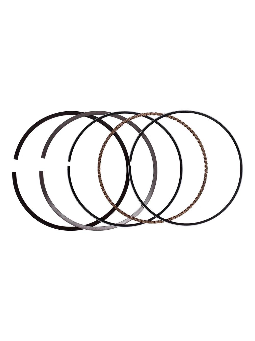 13008-1171 55mm STD Piston Rings Set for Kawasaki BN125 Eliminator 2001-2009 Zephyr X 400 16 Valve 1996-2008 Motorcycle Parts