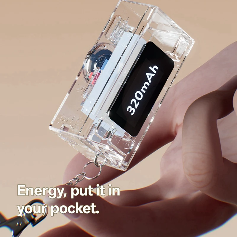 Thumb Keychain Camera Mini Action Camera Retro Backpack Pendant Support Memory Card 1080P Camcorder Video Recorder D-ANKL