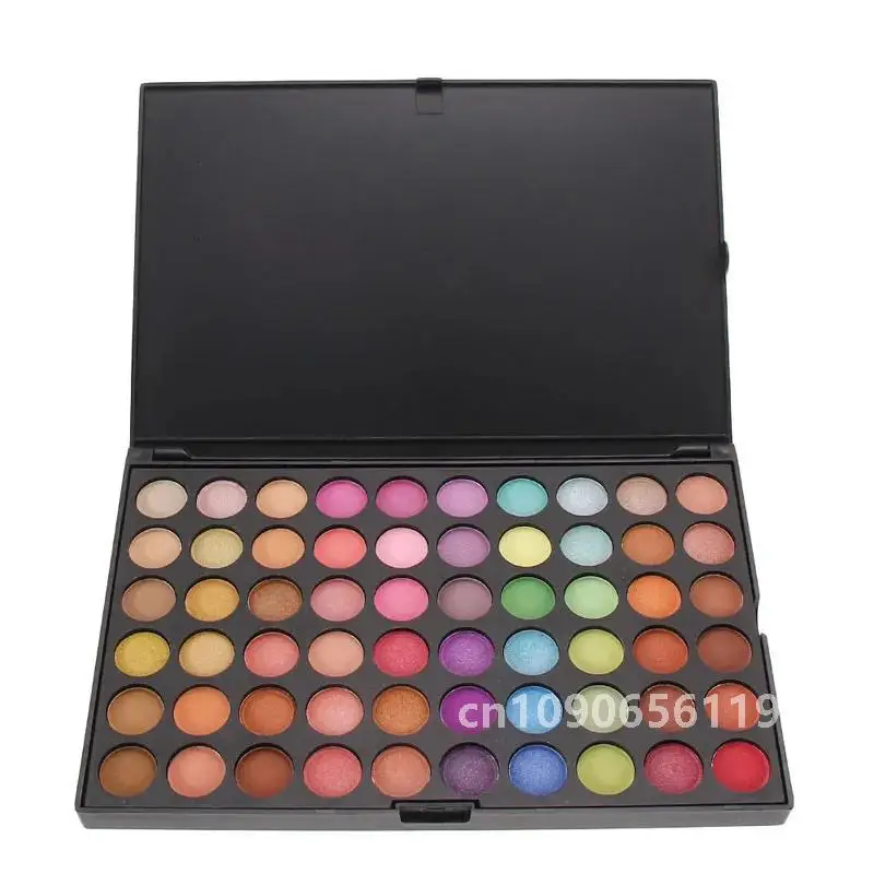 Make-up-Set, 120-Farben-Make-up-Palette, nackter Lidschatten, professioneller schimmernder, mattierter Glitzer-Lidschatten, wasserfeste Lidschatten-Palette