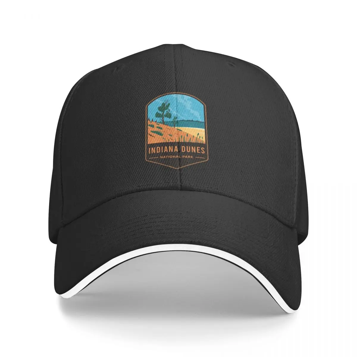 Indiana Dunes National Park Baseball Cap black Golf custom Hat derby hat Women Beach Fashion Men's