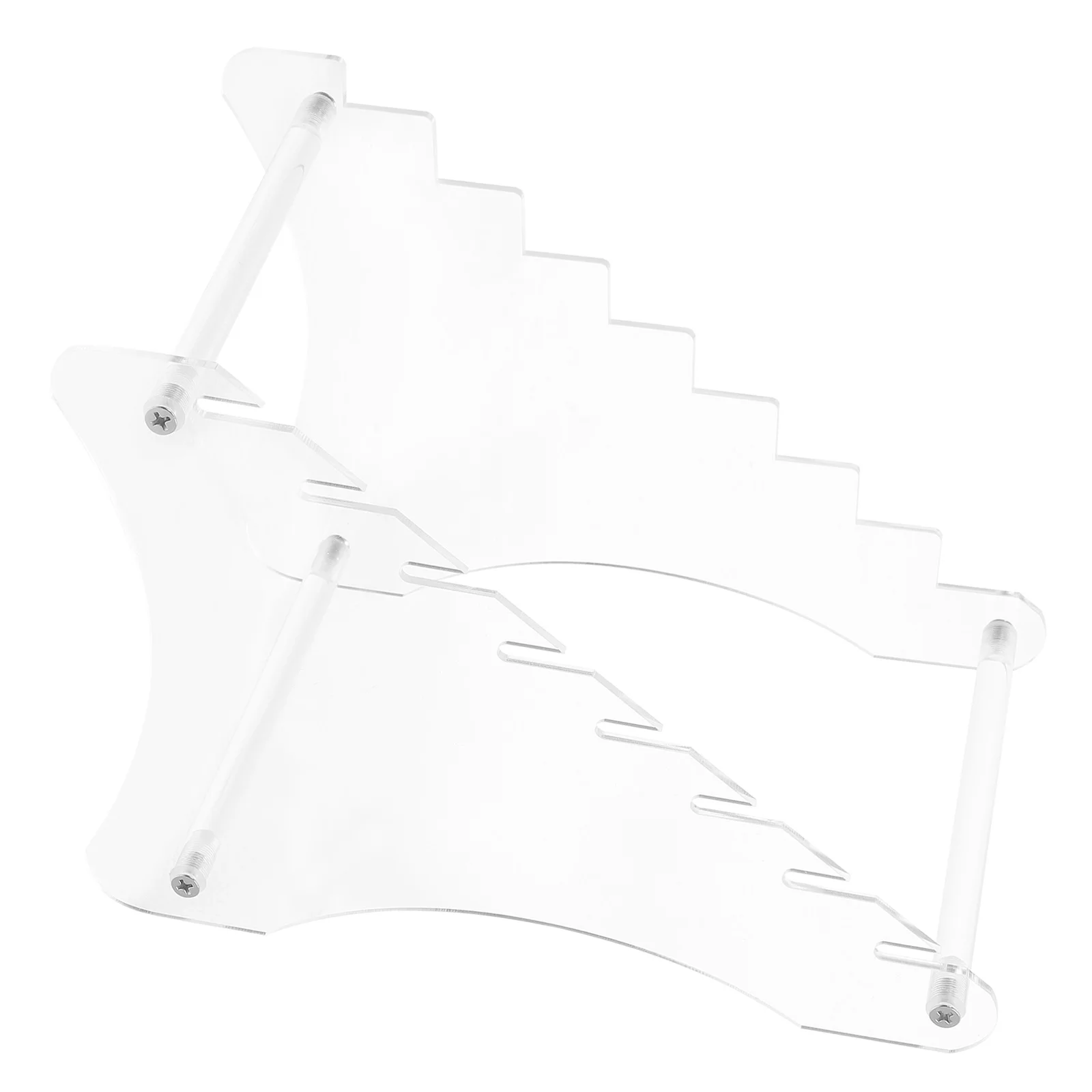 

Knife Display Stand 15cm Transparent Acrylic Holder Storage Organizer Kitchen Tools Fashionable Home Decor Mini
