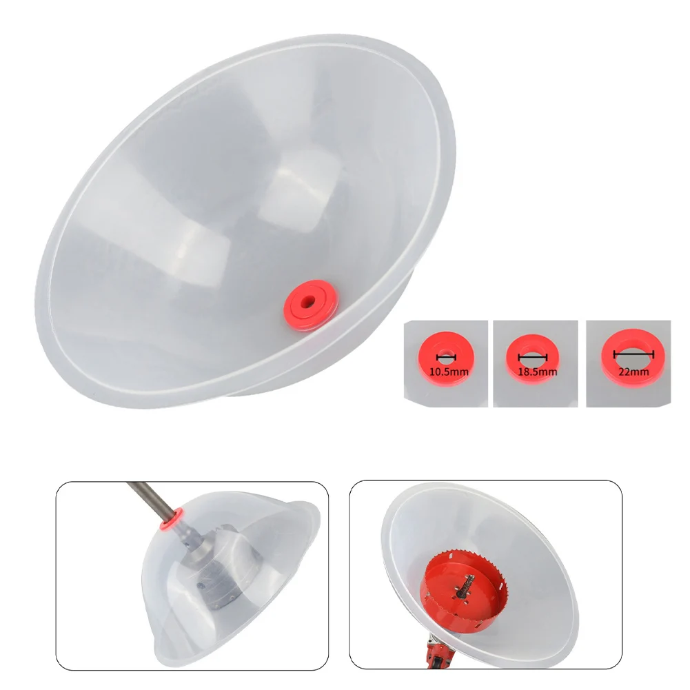 Electric Drill Dust Cover Collecting Bowl Household Dust Collector Hole Cutter For Installing Recessed Lights Hole Cutter Access