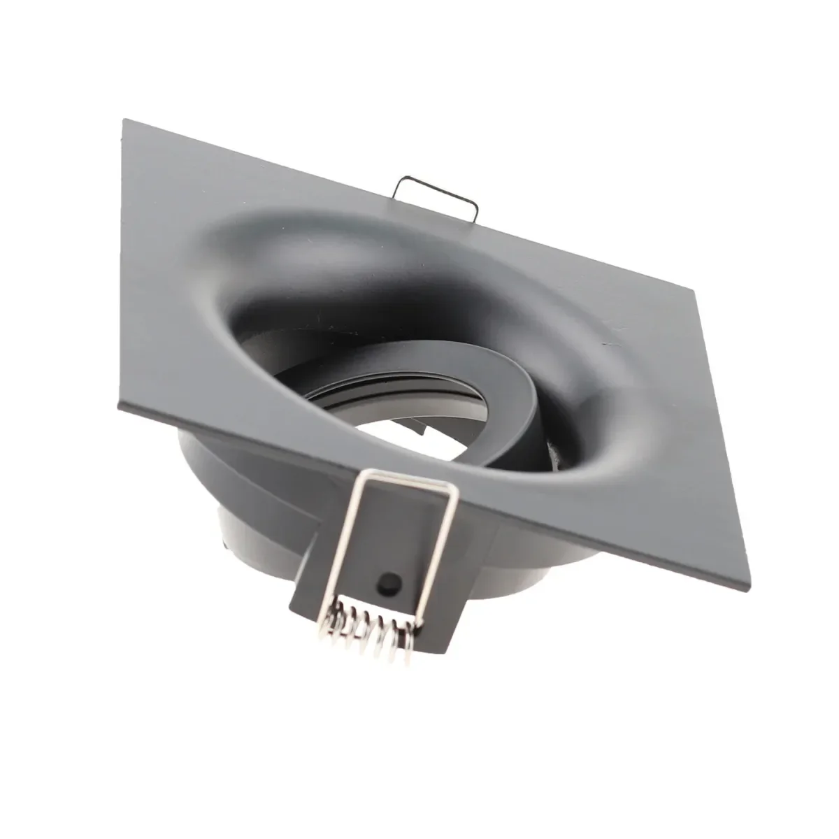 JOYINLED 1/10PCS Square Adjustable GU10 MR16 Recessed Spotlight Frame Downlight Housing for Gallery Retail Store Hotel Museum