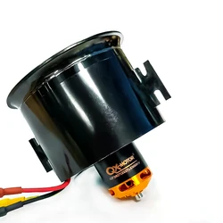QX-MOTOR 2827 Brushless Motor 2300KV 3500KV 3800KV 6 Blades 70mm Ducted Fan EDF kit For RC Jet Airplanes Multiaxis Drone Parts