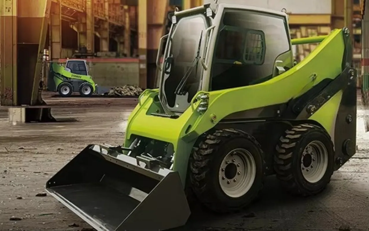 Farm Special Skid Steer Loader Low Height Narrow Width Fruit Tree Base Digging Fertilizing Compact Hydraulic Crawler Loader