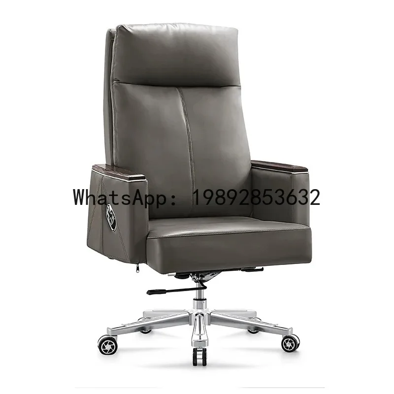 H3-25  business executive chair - comfortable home office computer chair with reclining backrest for lunch breaks