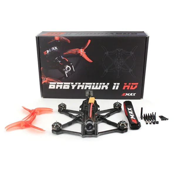 

Emax Babyhawk II HD — 3,5-дюймовый микро-дрон DJI FPV Caddx Vista HD Nebula Pro с камерой FPV гоночный дрон