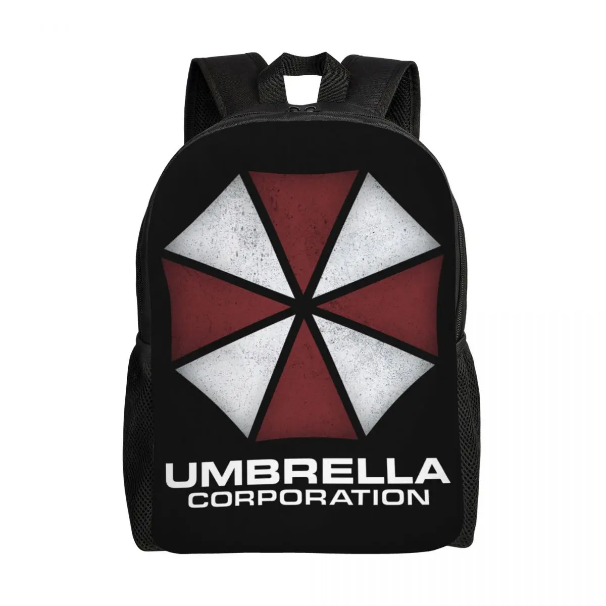 Personalized Vintage Umbrella Corporation Corp Backpack Men Women Basic Bookbag for College School Video Game Bags