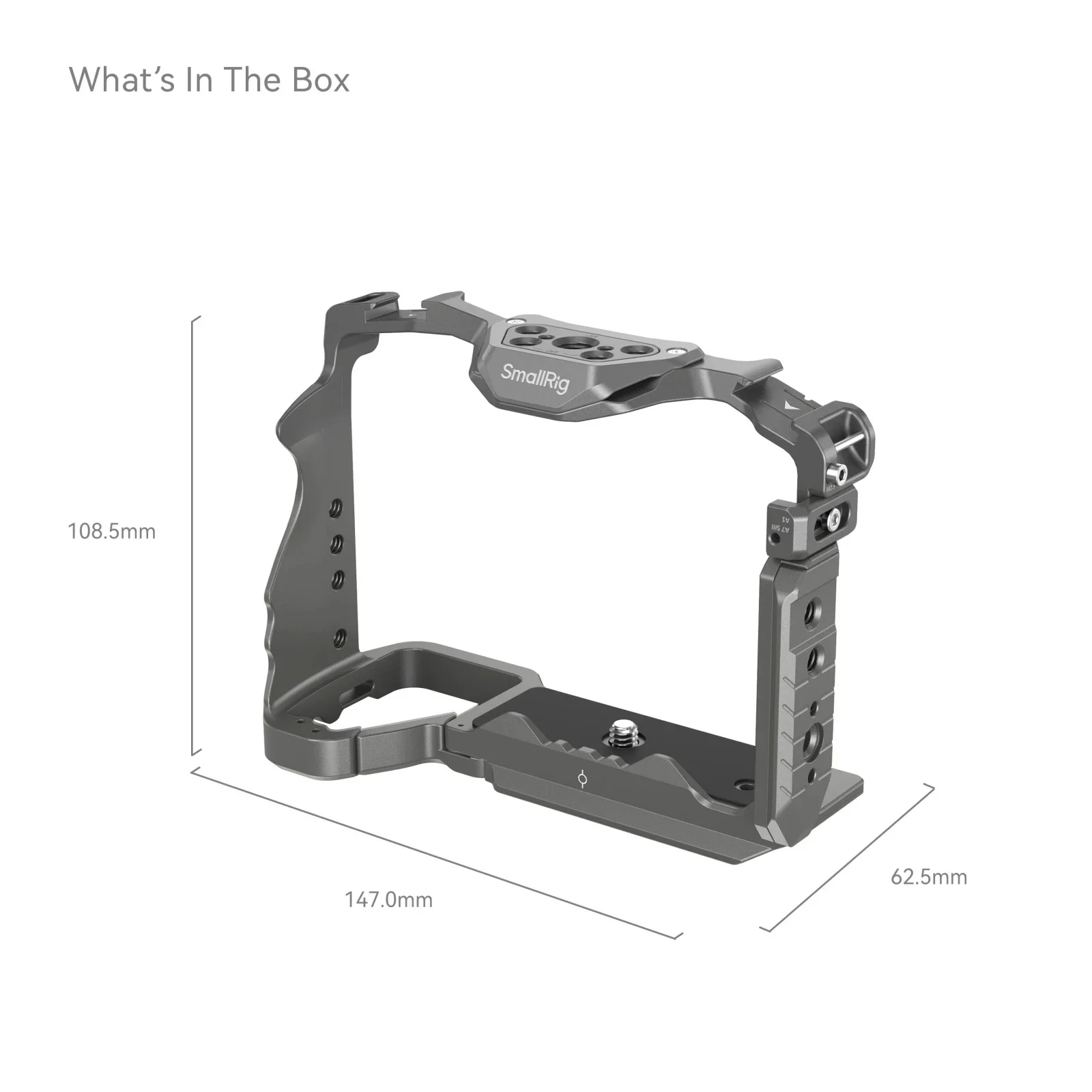 SmallRig Camera Cage HawkLock Quick Release Cage for Sony Alpha 7R V / Alpha 7 IV / Alpha 7S III / Alpha 1 / Alpha 7R IV Camera