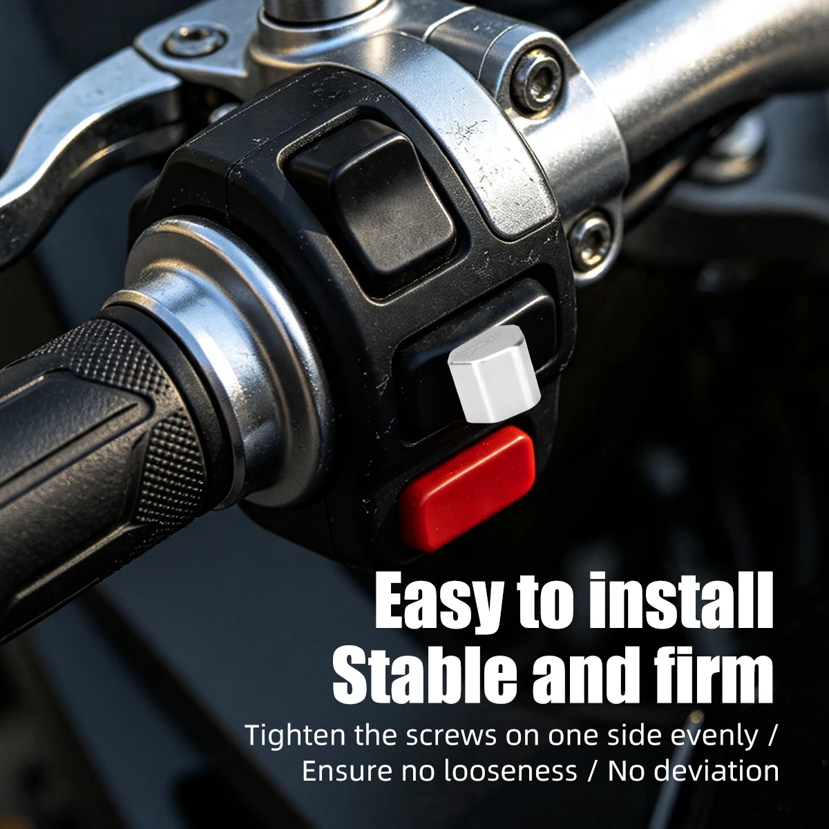 2pcs Motorcycle Turn Signal Switch Button Keycap CNC Aluminum Alloy Motorcycles Modified Switch Decoration Moto Accessories