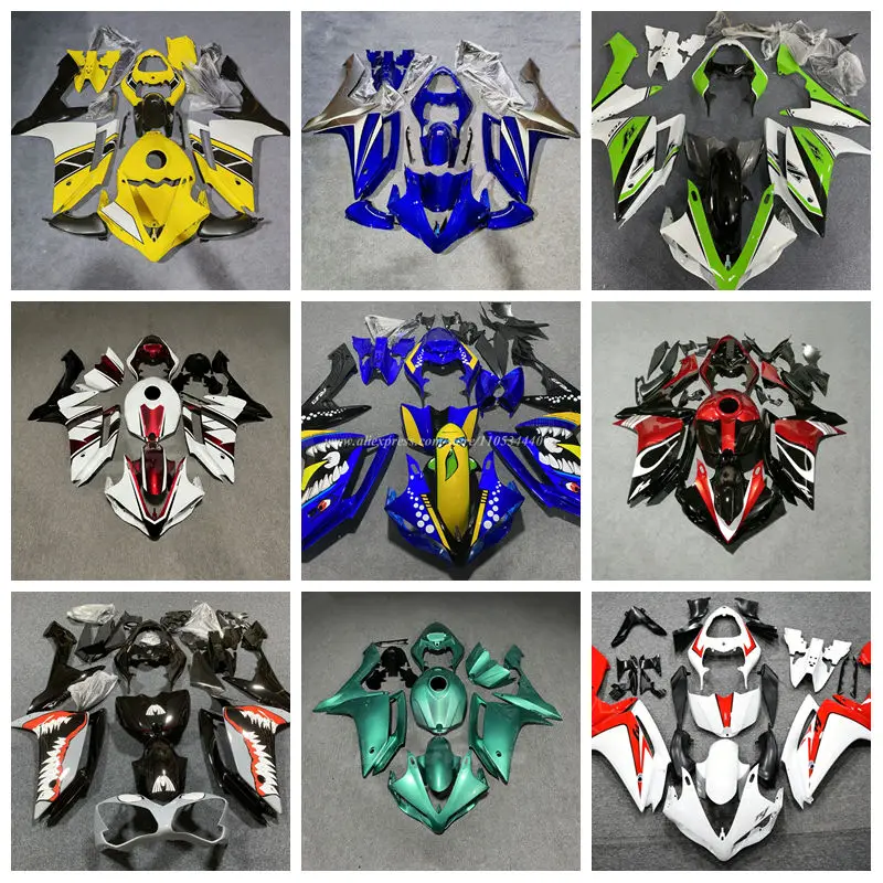 The fairing housing accessories for Yamaha R1 2007 and 2008 motorcycles are available in multiple colors and can be customized