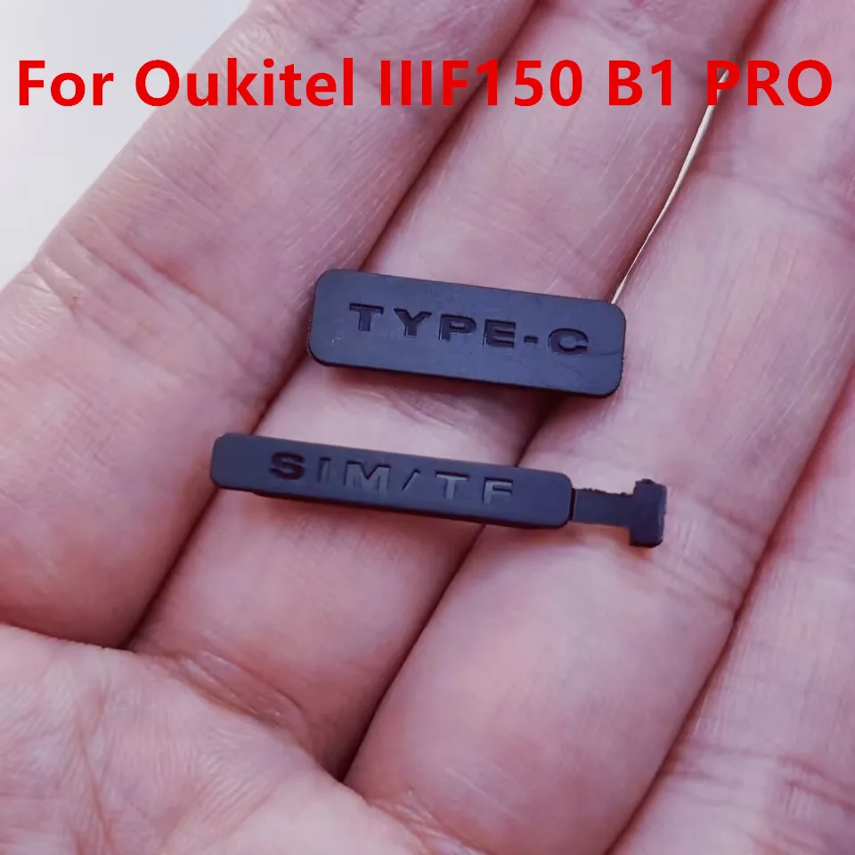 Nowa oryginalna wtyczka przeciwpyłowa SIM/TF SIM TF Type-C do Oukitel IIIF150 B1 PRO Osłona telefonu komórkowego Części zamienne