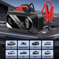 4 In 1 2000A Jump Starter Power Bank 150PSI Air Compressor Tire Pump Portable Charger Car Booster Starting Device