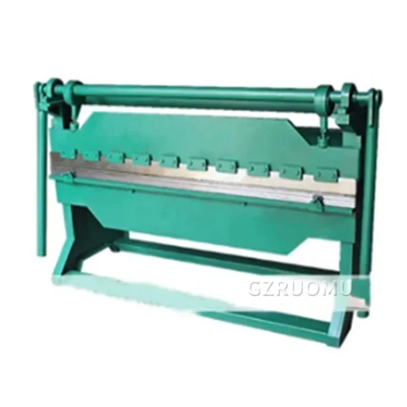 1.1M Desktop Semi-Automatic Bending Machine, Manual Right Angle Folding Equipment for Aluminum Plates and Iron Sheets