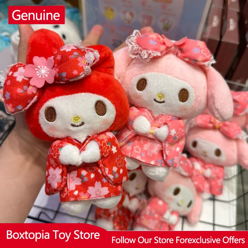 

Genuine Cute Hello Kitty Plush Keychain Cartoon Kt Cat Stuffed Toys Unique Backpack Doll Pendant Perfect Birthday Gifts