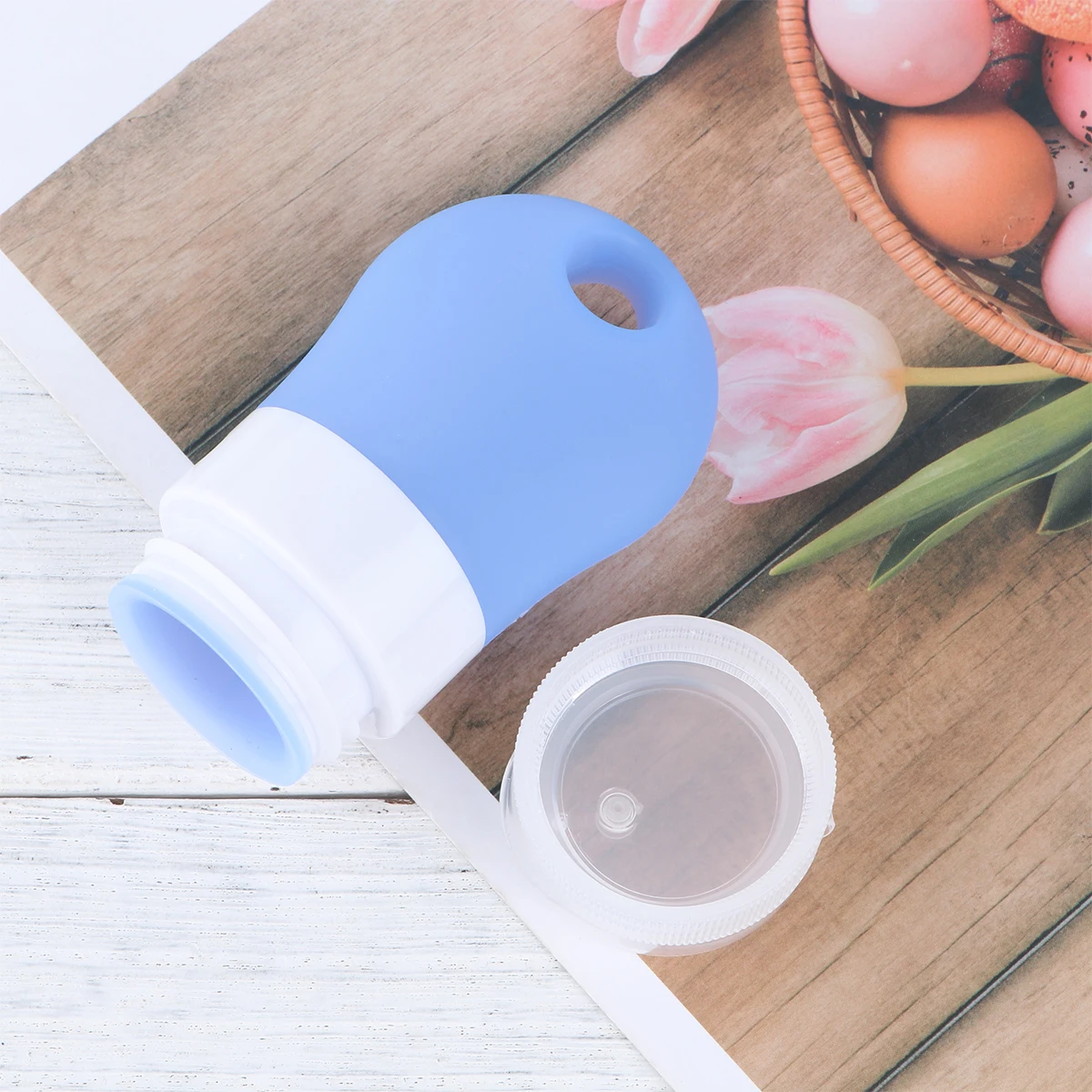 

Silica Gel Bottle Reusable Small Bottles Lotion Refillable Liquid Travel Dispenser Portable Empty Toiletries Silicone Makeup