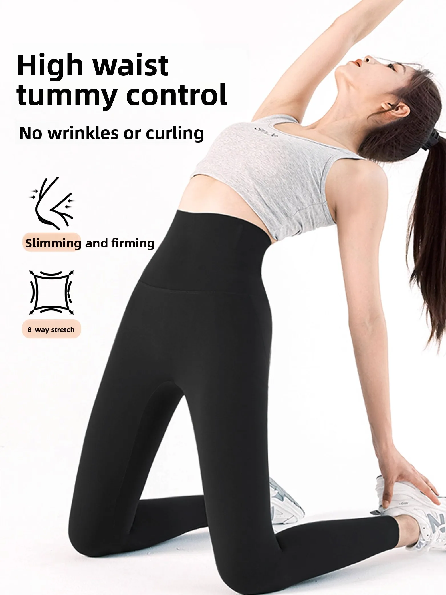 Hoge Taille Fce Gevoerde Arkskin Yoga Broek Vrouwen Herfst Winter Afslanken Tummy Controle Butt Lifting Basislaag Broek