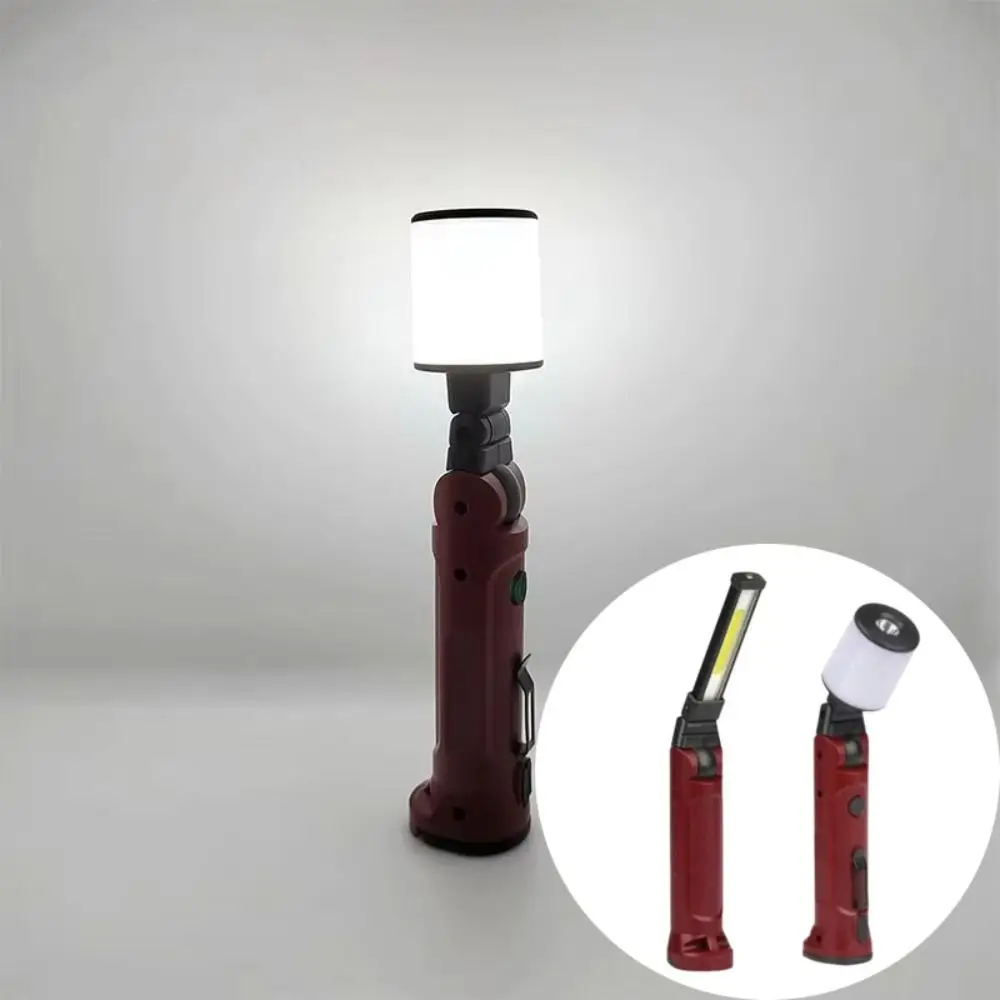 180° Folding USB Rechargeable Work Light With Hanging Hook With Magnetic COB Work Light Portable Design USB Rechargeable