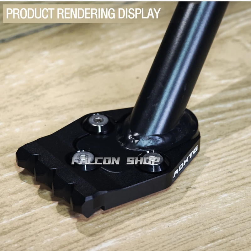 for Sanyang SYM ADXTG 400 modification, enlarged side support, saber toothed tiger 400 side support, enlarged base