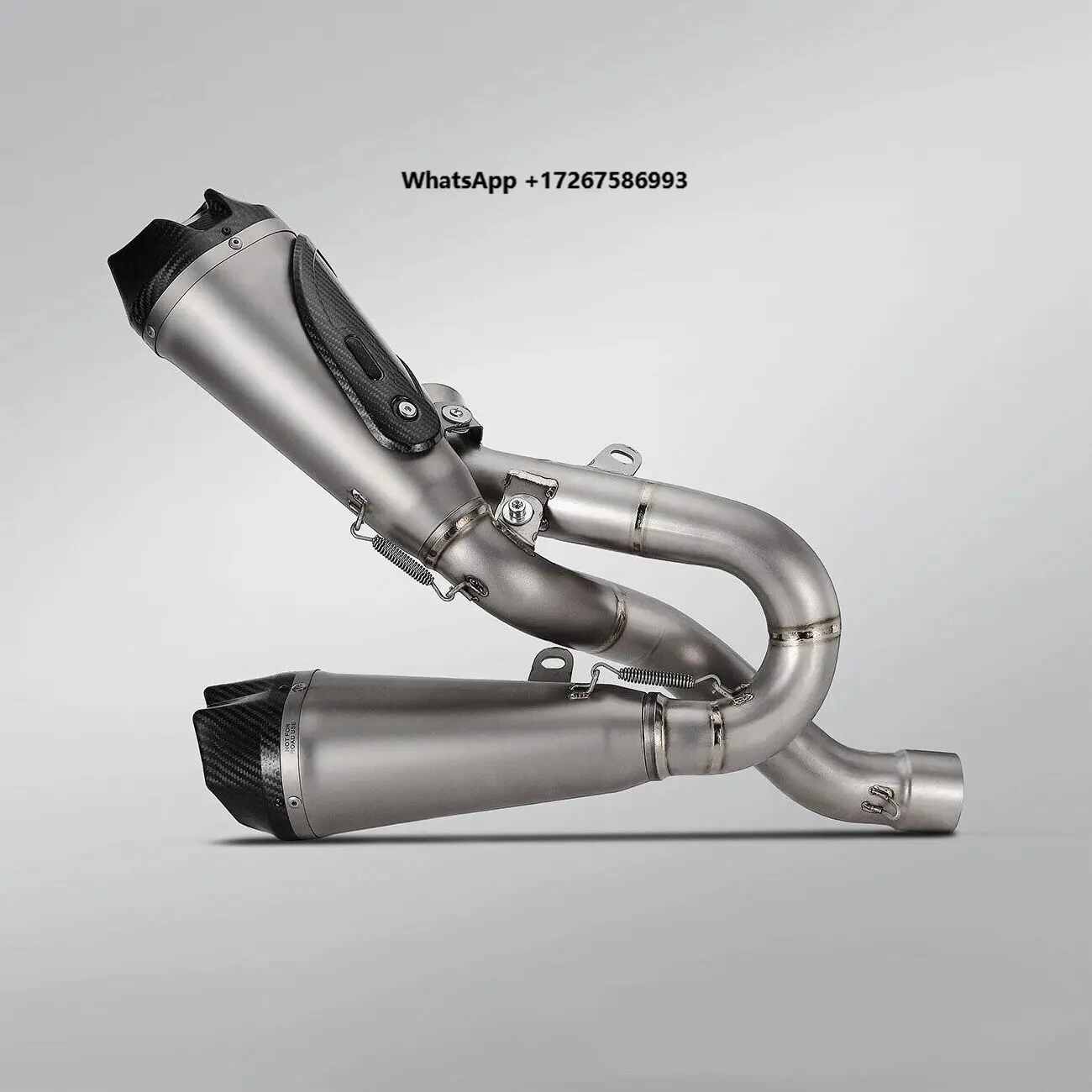 

Factory Price Panigale V4 Motorcycle Tuning Exhaust Arrow Exhaust Titanium Mid-Tail Section V4 SP Mullfer