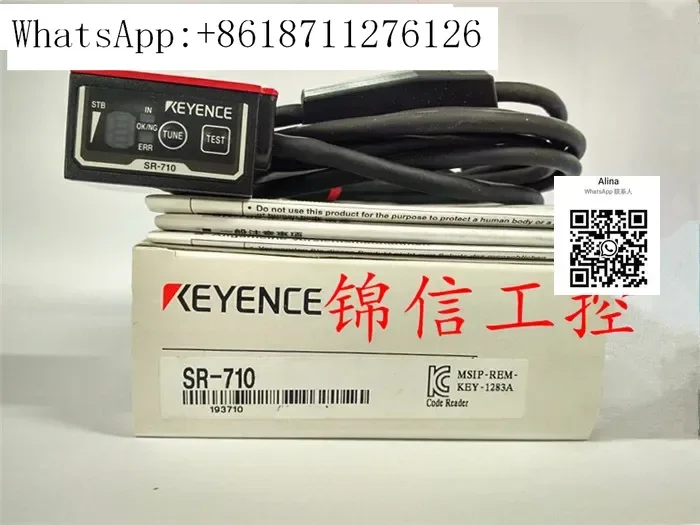Original KEYENCE SR-710 QR Code Barcode Scanner Genuine in Stock for Business And Industrial Use