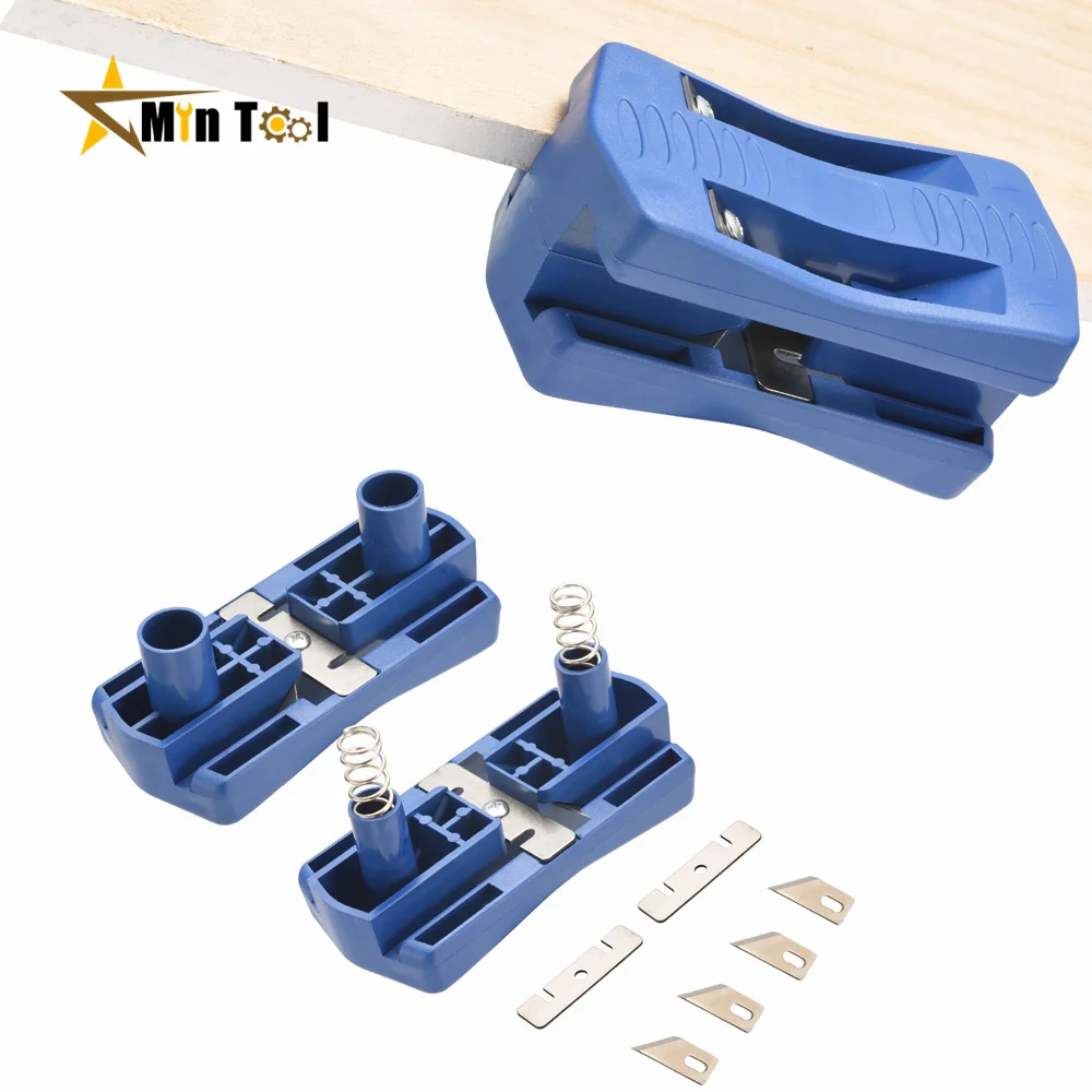 Double Edge Banding Machine Set, cabeça de madeira e cauda aparar, Carpenter Hardware Hand Tool