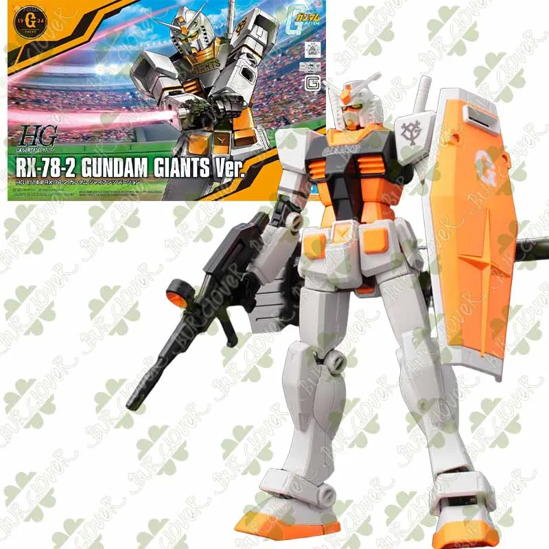 Oryginalny model Bandai GUNDAM HG Series RX-77-2 GUNCANNON Takuya Kai MODEL BLUE DESTINY UNIT2 Anime Figurka Akcji Model do Składania Zabawki