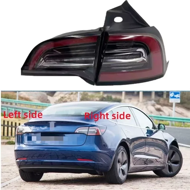 For Tesla Model 3 Model Y 2019 2020 2021 2022 2023 Rear Taillight Assembly Housing Brake Light Reversing Lamp Assembly