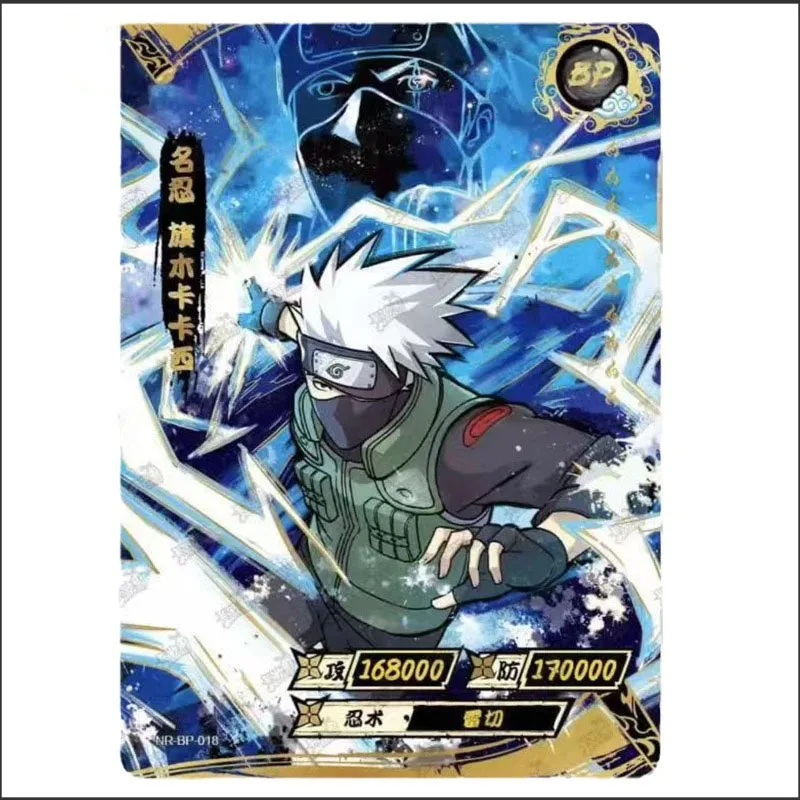 KAYOU NARUTO BP 1-27 Cards Anime Hatake Kakashi Uchiha Itachi Hyuga Hinata Uchiha Obito Uchiha Madara Game Card Collection Toy