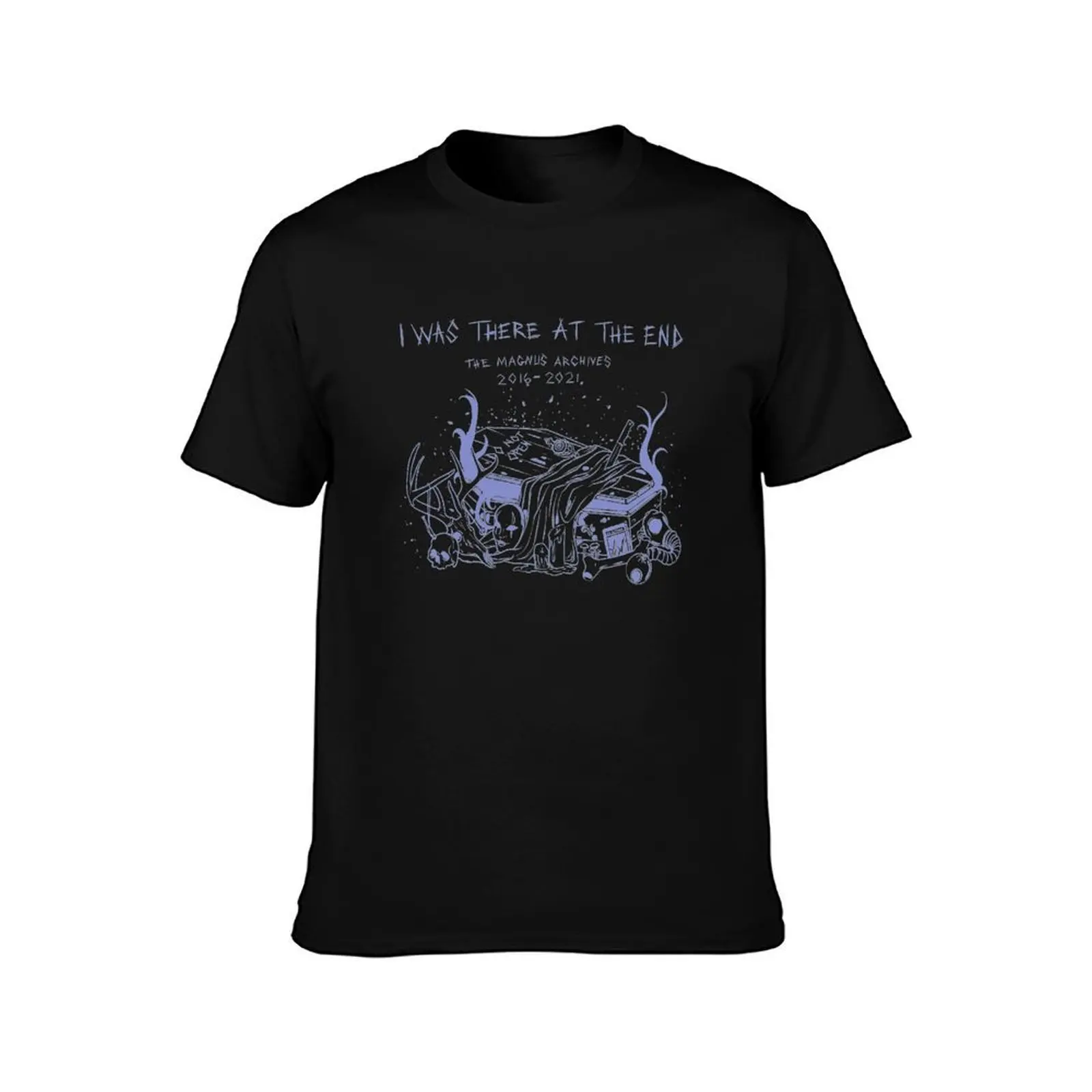 The Magnus Archive Blue T-Shirt Sports Casual Breathable Tee Shirt T-Shirt