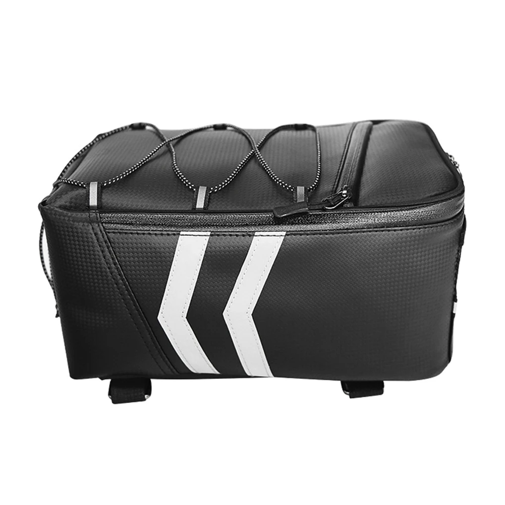 

Night Riding Color Black Luggage Bag Bike Storage Bag Multiple Pockets For Storage Thin Protective Foam For Bicycles