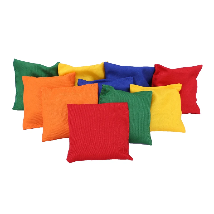 

Pack 10, pack 12, pack 10cm small sandbags, throw square sandbags, throw sandbags balls, colored sandbags