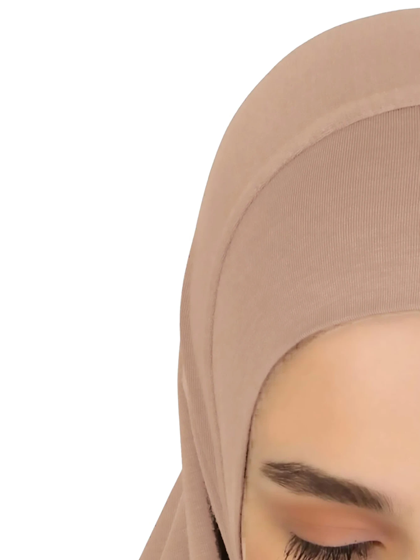 Wrinkle Modal Jersey Hijab Instant Hijab Muslim Innerscarf For Woman Under Cap Hat Lady Solid Soft Headscarf Crystal Hemp Bonnet